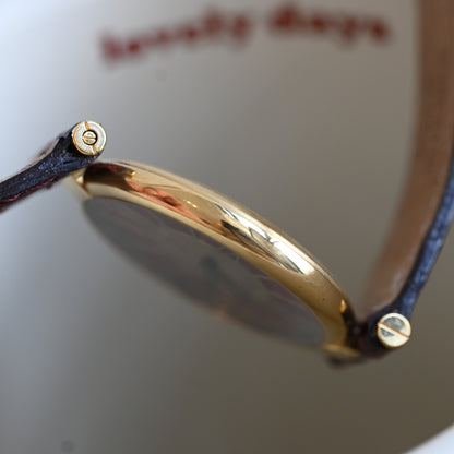 Cartier Vendome  Burgundy dial 17087867