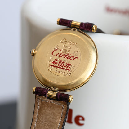 Cartier Vendome  Burgundy dial 17087867