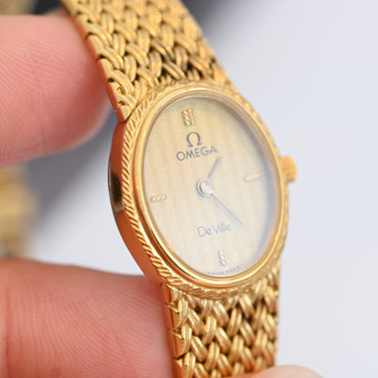 Omega De Ville Oval Bracelet Watch