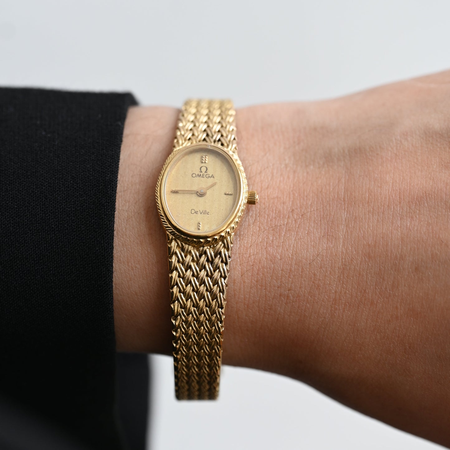 Omega De Ville Oval Bracelet Watch