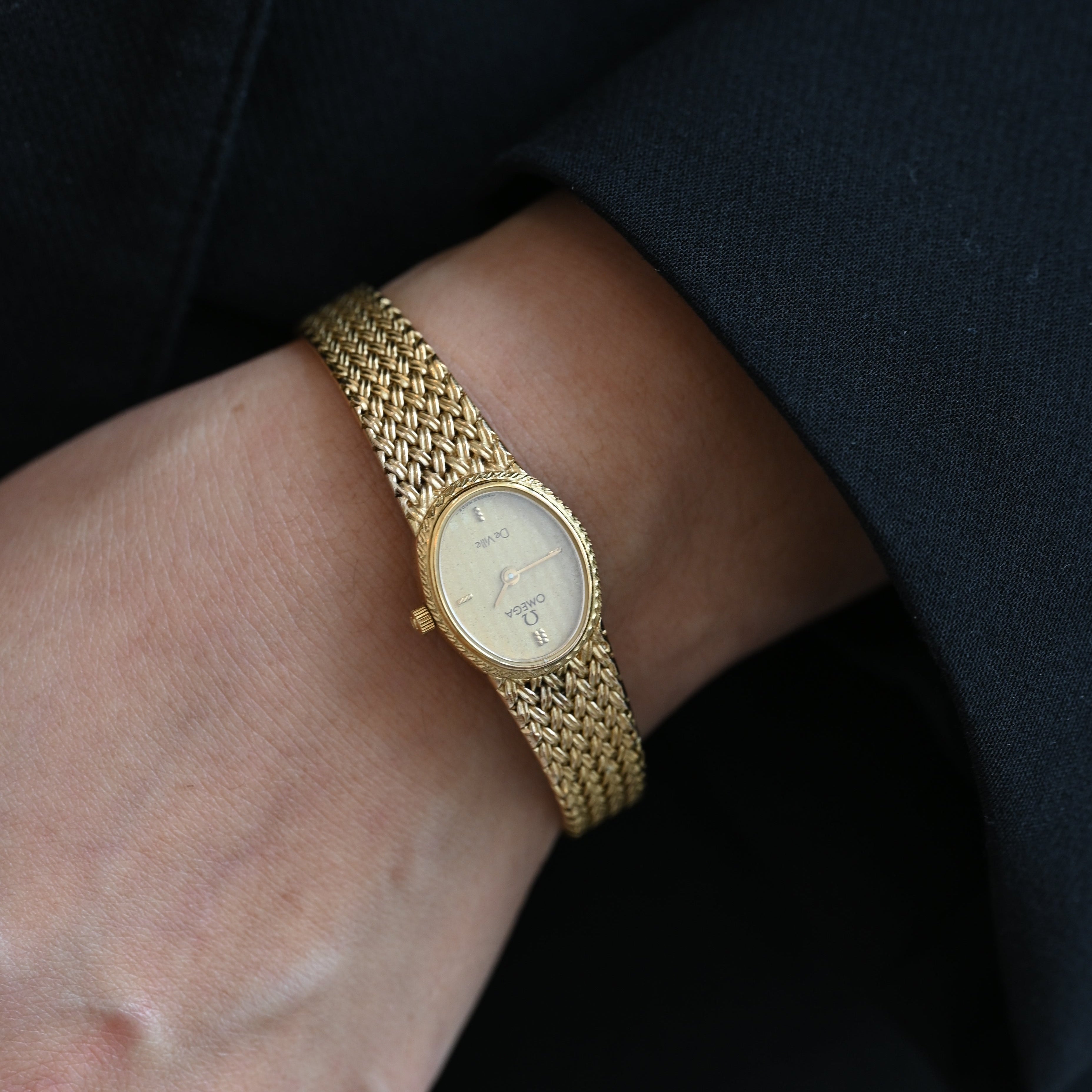 Omega De Ville Oval Bracelet Watch