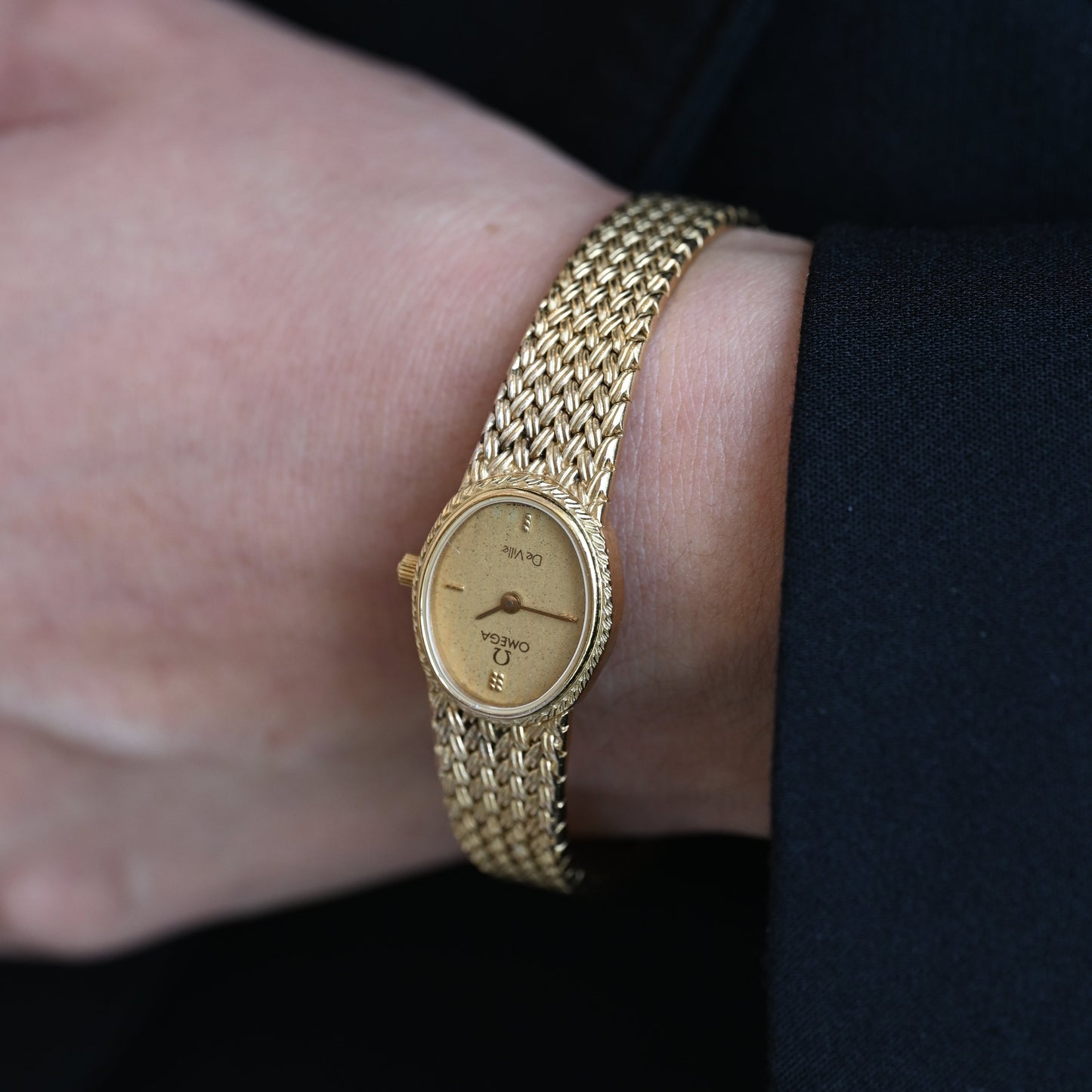 Omega De Ville Oval Bracelet Watch