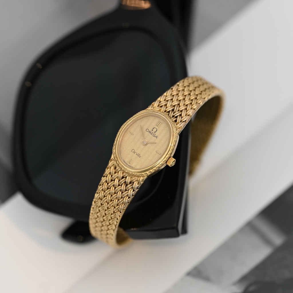 Omega De Ville Oval Bracelet Watch