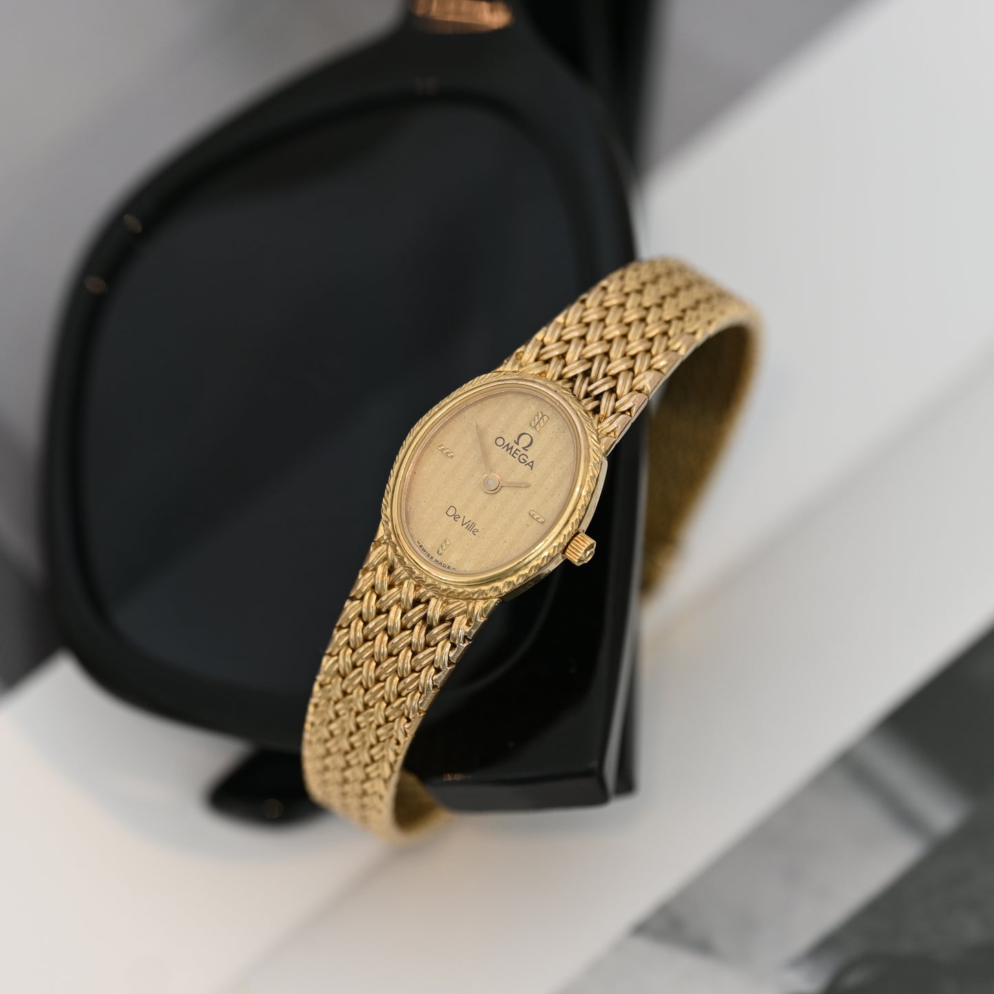 Omega De Ville Oval Bracelet Watch