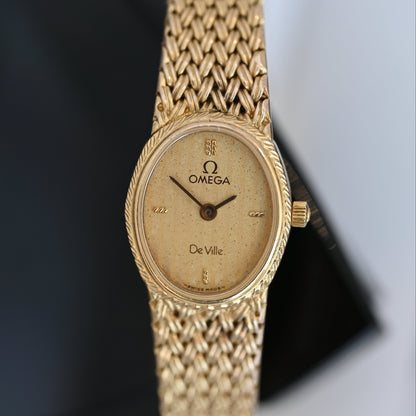 Omega De Ville Oval Bracelet Watch
