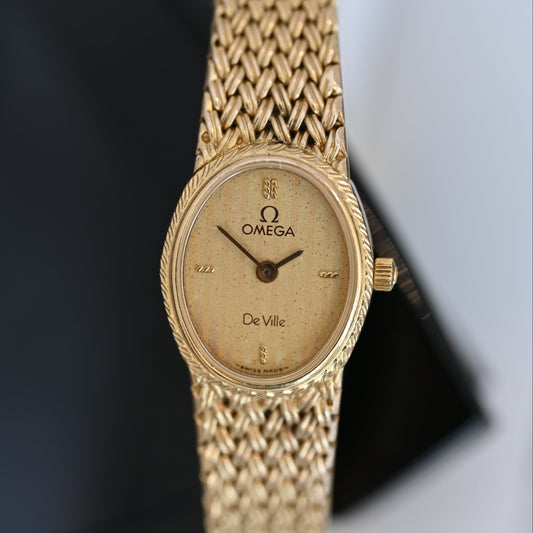 Omega De Ville Oval Bracelet Watch