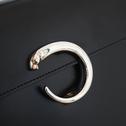 Cartier Panthère Top Handle Kelly SHW