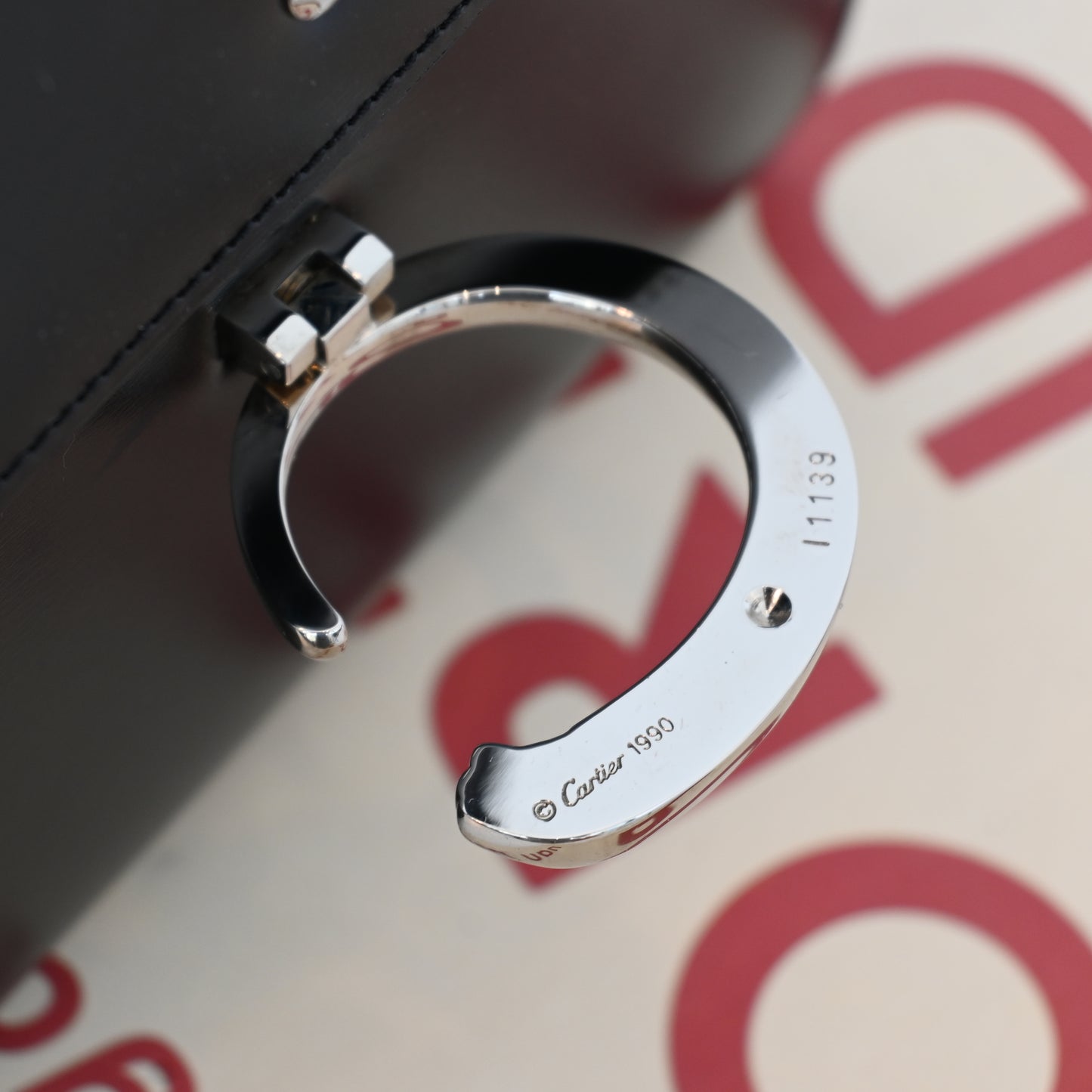 Cartier Panthère Top Handle Kelly SHW