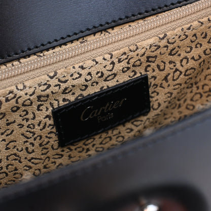 Cartier Panthère Top Handle Kelly SHW