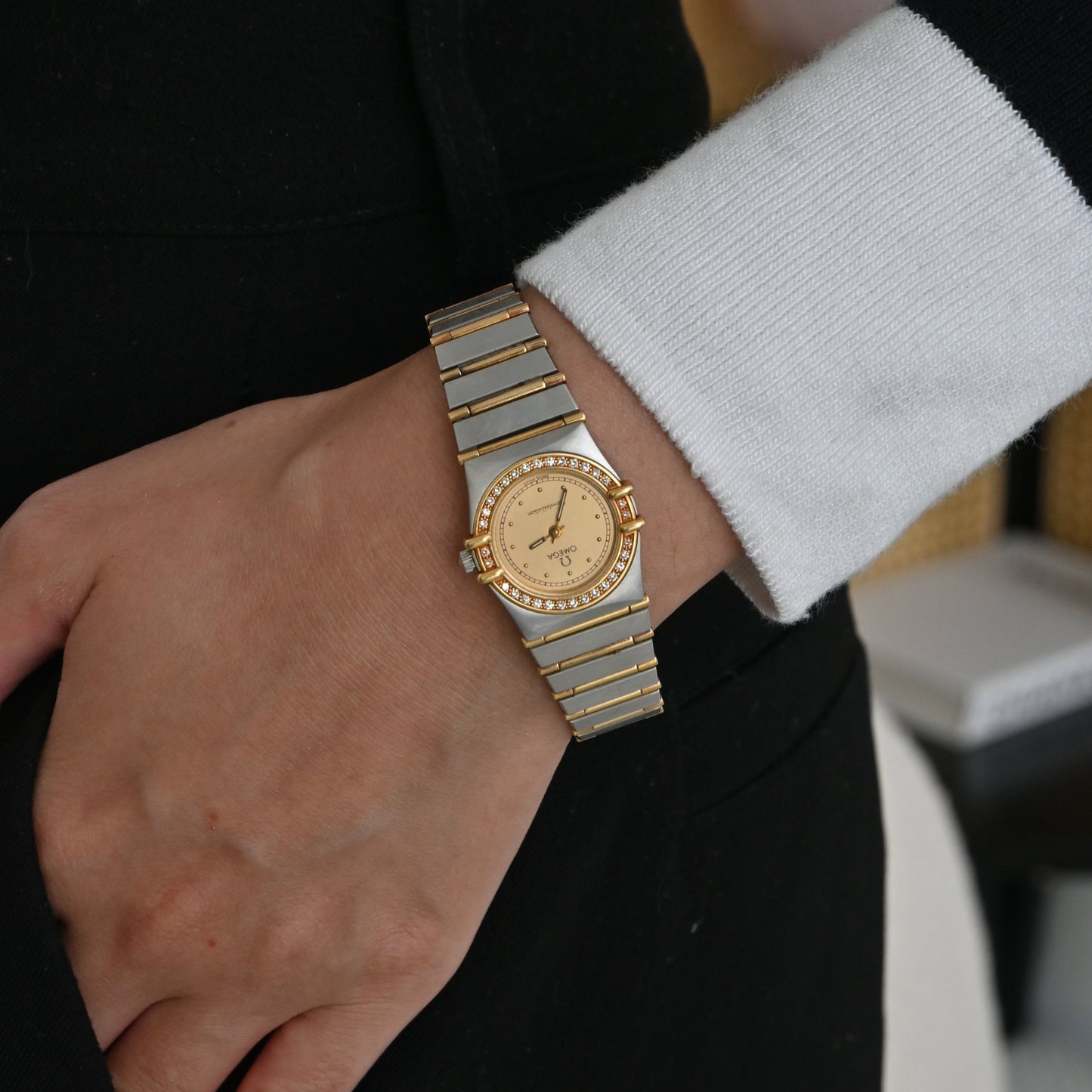 Omega Constellation Champagne-Face ref. 53829602