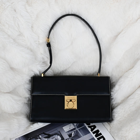 Salvatore Ferragamo Gancini Shoulder Bag
