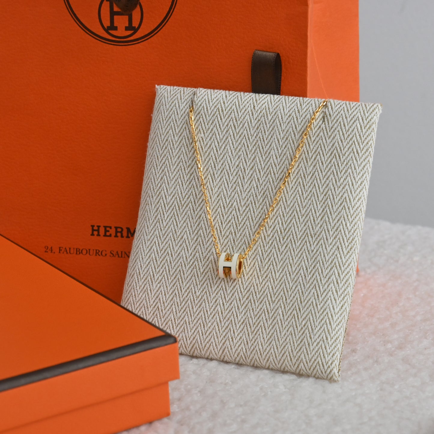 Hermes Mini Pop H Pendant