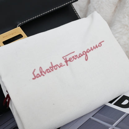 Salvatore Ferragamo Gancini Shoulder Bag