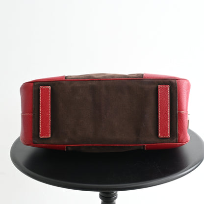 Prada Brown Bowling Bag