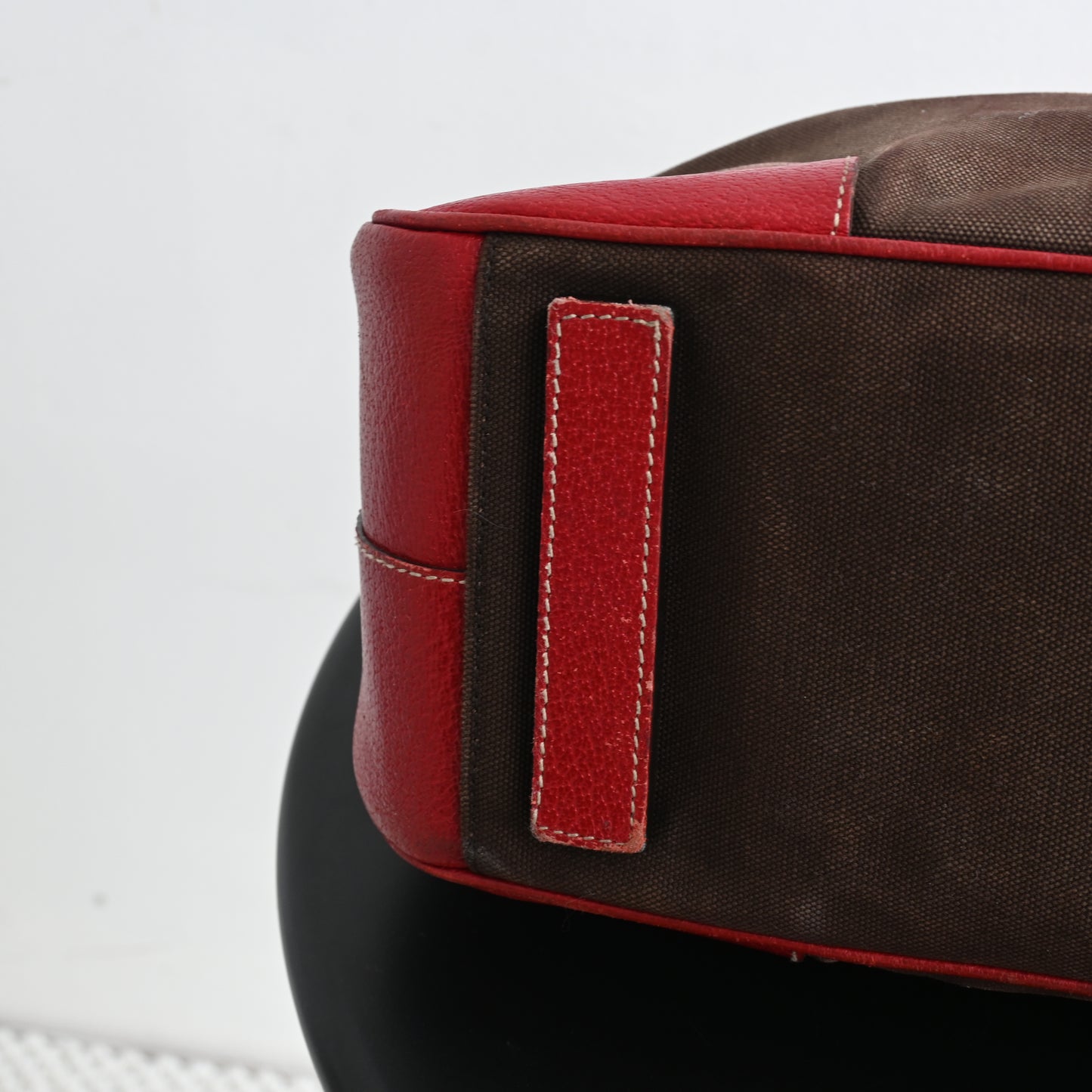 Prada Brown Bowling Bag