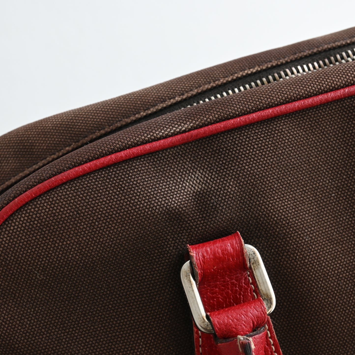 Prada Brown Bowling Bag