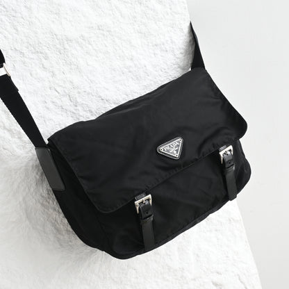 Prada Nylon Messenger Bag