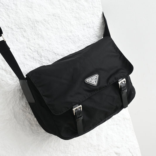 Prada Nylon Messenger Bag