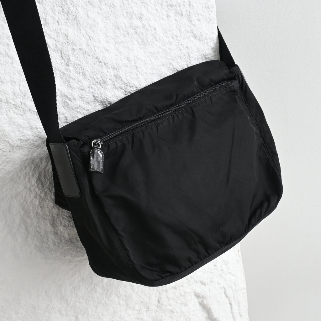 Prada Nylon Messenger Bag - Leluxe Vintage Sdn. Bhd.