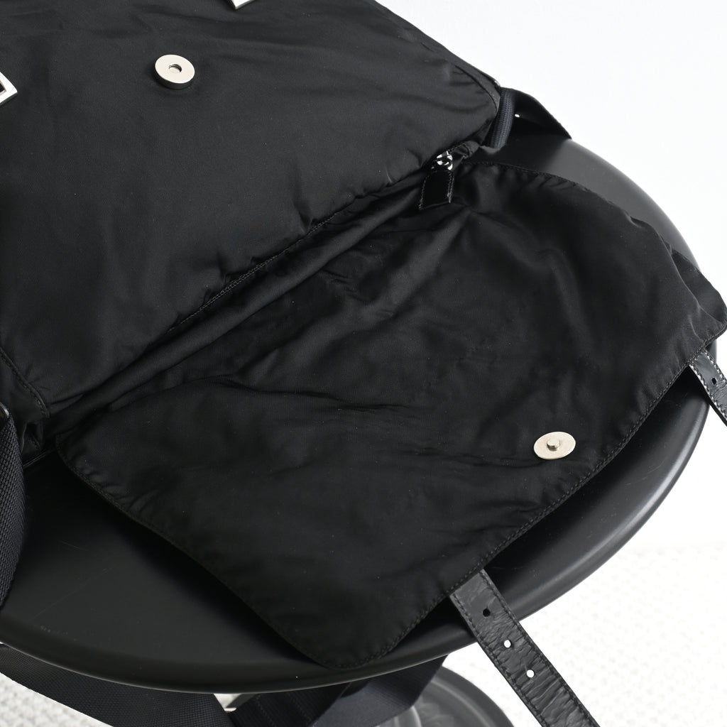 Prada Nylon Messenger Bag - Leluxe Vintage Sdn. Bhd.