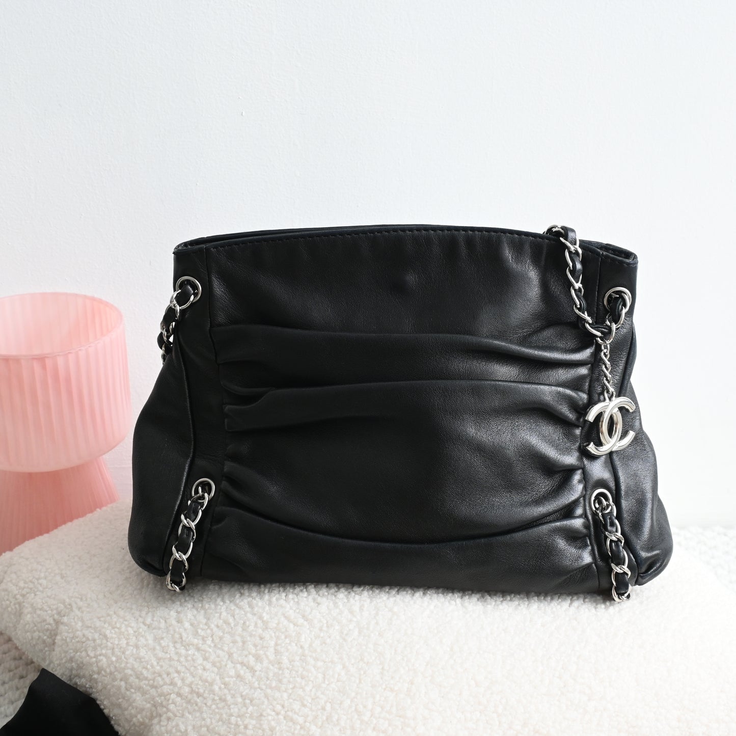 Chanel Sharpei Chain Shoulder Bag