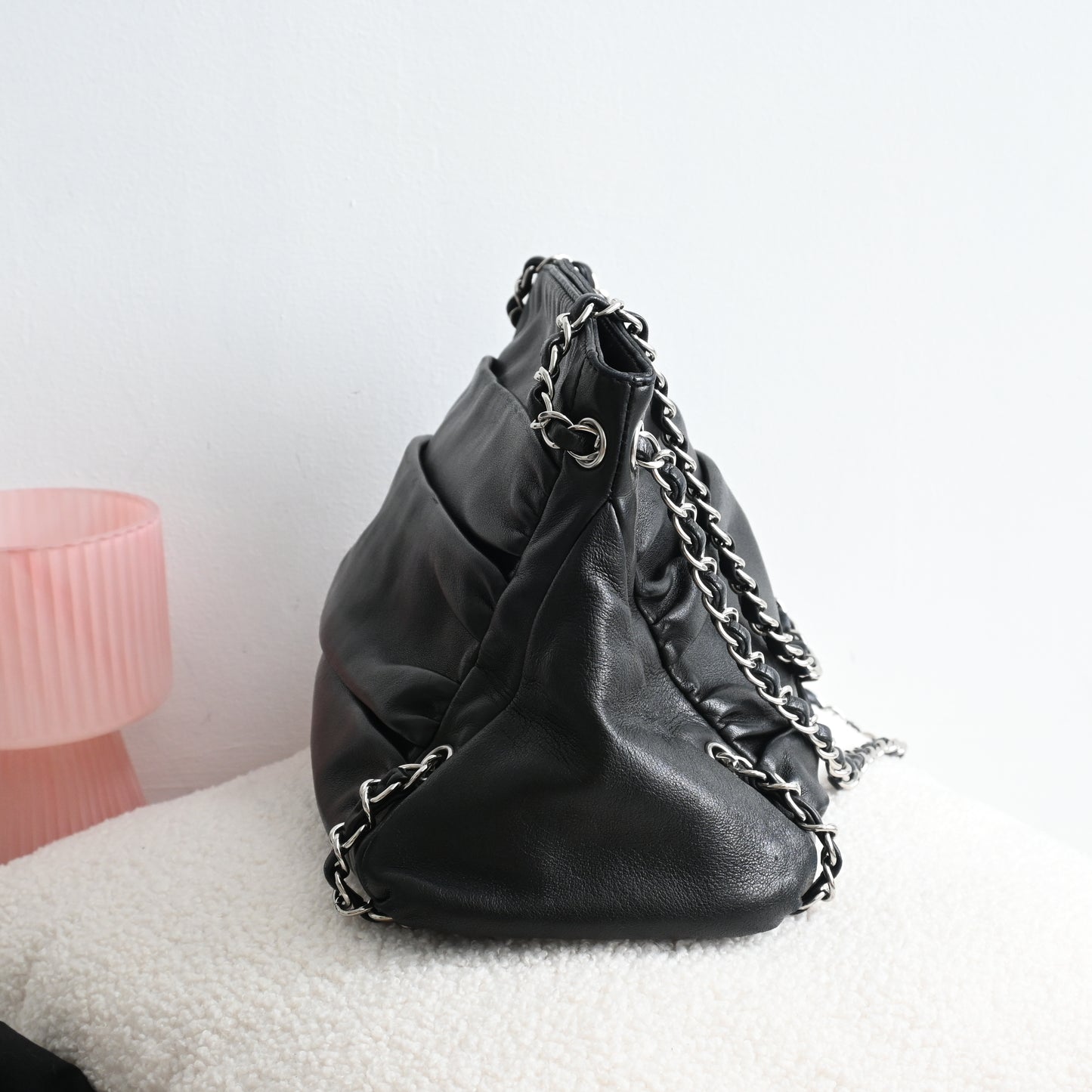 Chanel Sharpei Chain Shoulder Bag