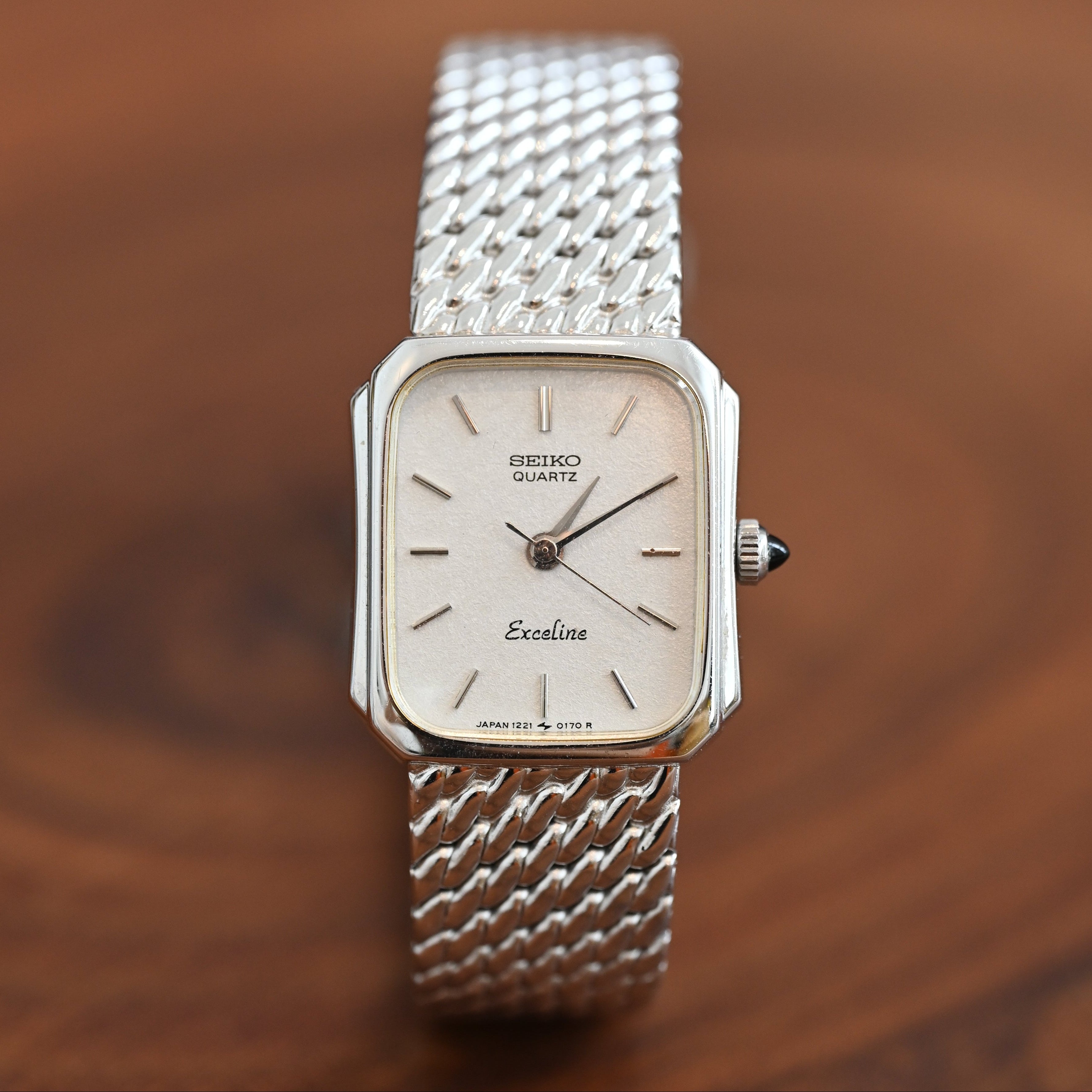 稼働 SEIKO Exceline 1221-5090 クォーツ腕時計 S125 Seiko Exceline 1221-5090 Watch – Leluxe Vintage Sdn. Bhd.