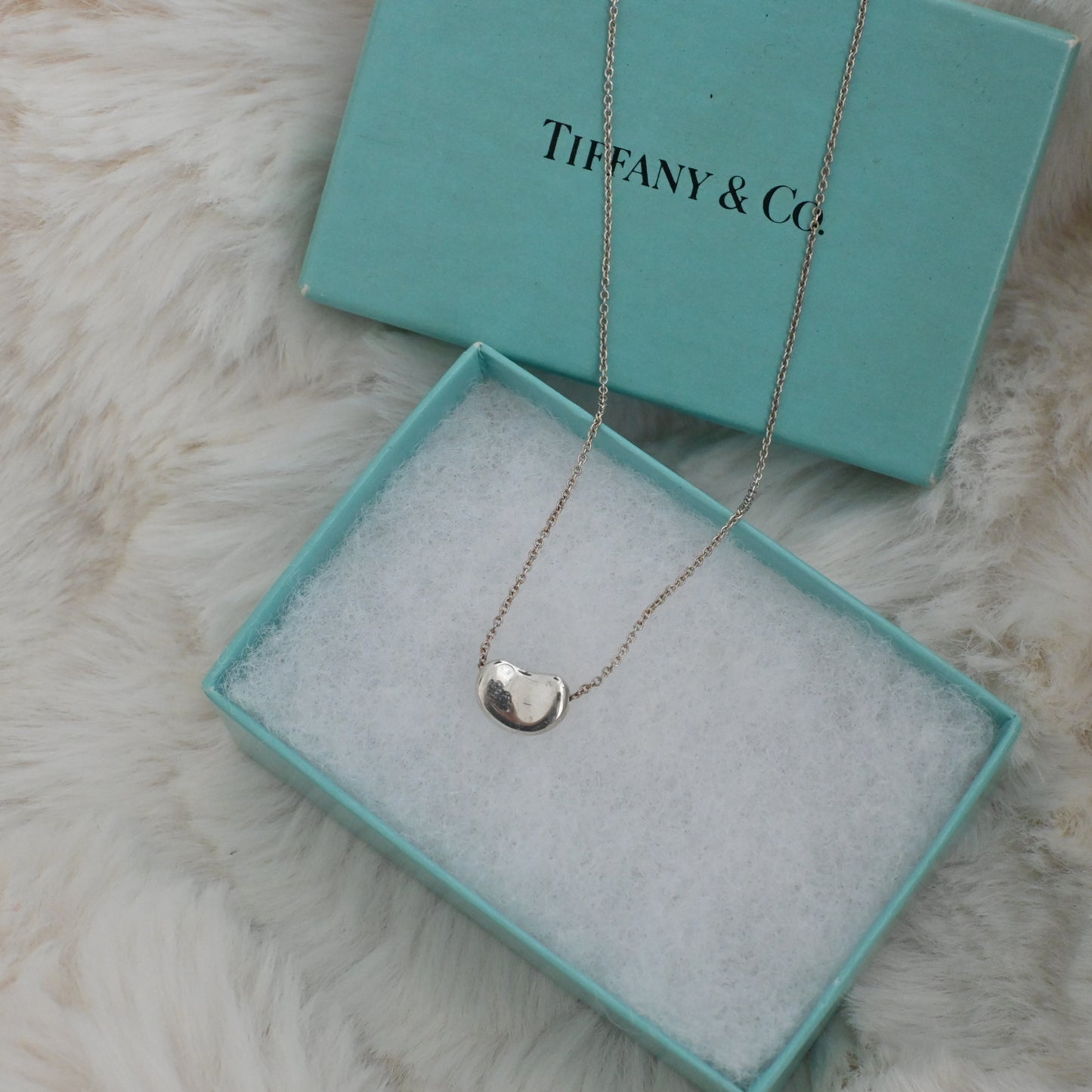 Tiffany & Co. Elsa Peretti™ Bean design Pendant Necklace