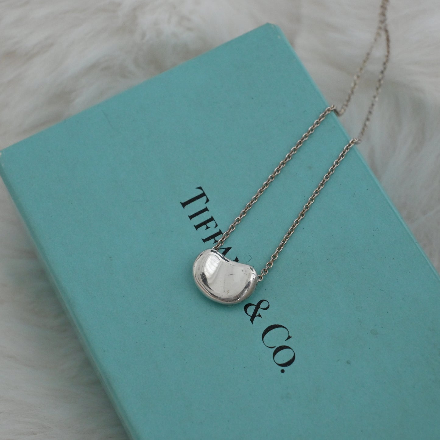 Tiffany & Co. Elsa Peretti™ Bean design Pendant Necklace