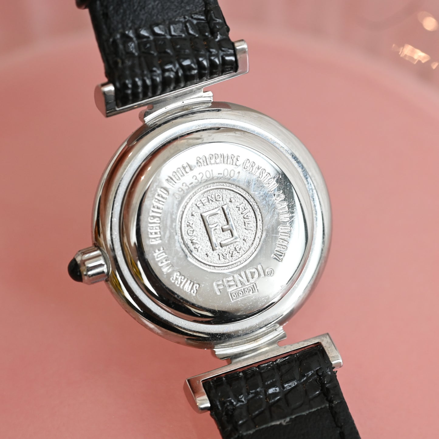 Fendi 320L White Dial Watch