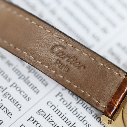 Cartier Must Tank Vermeil W1003153