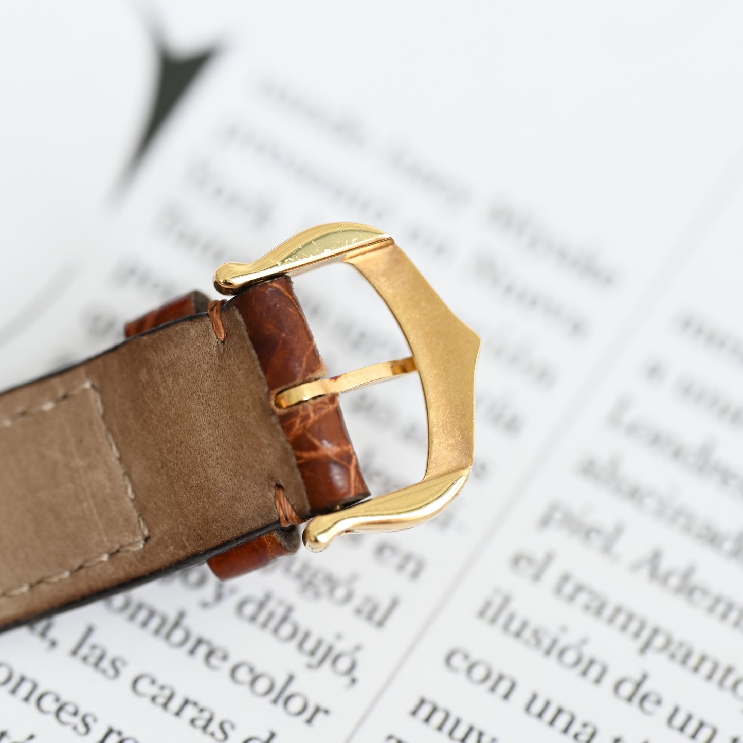 Cartier Must Tank Vermeil W1003153