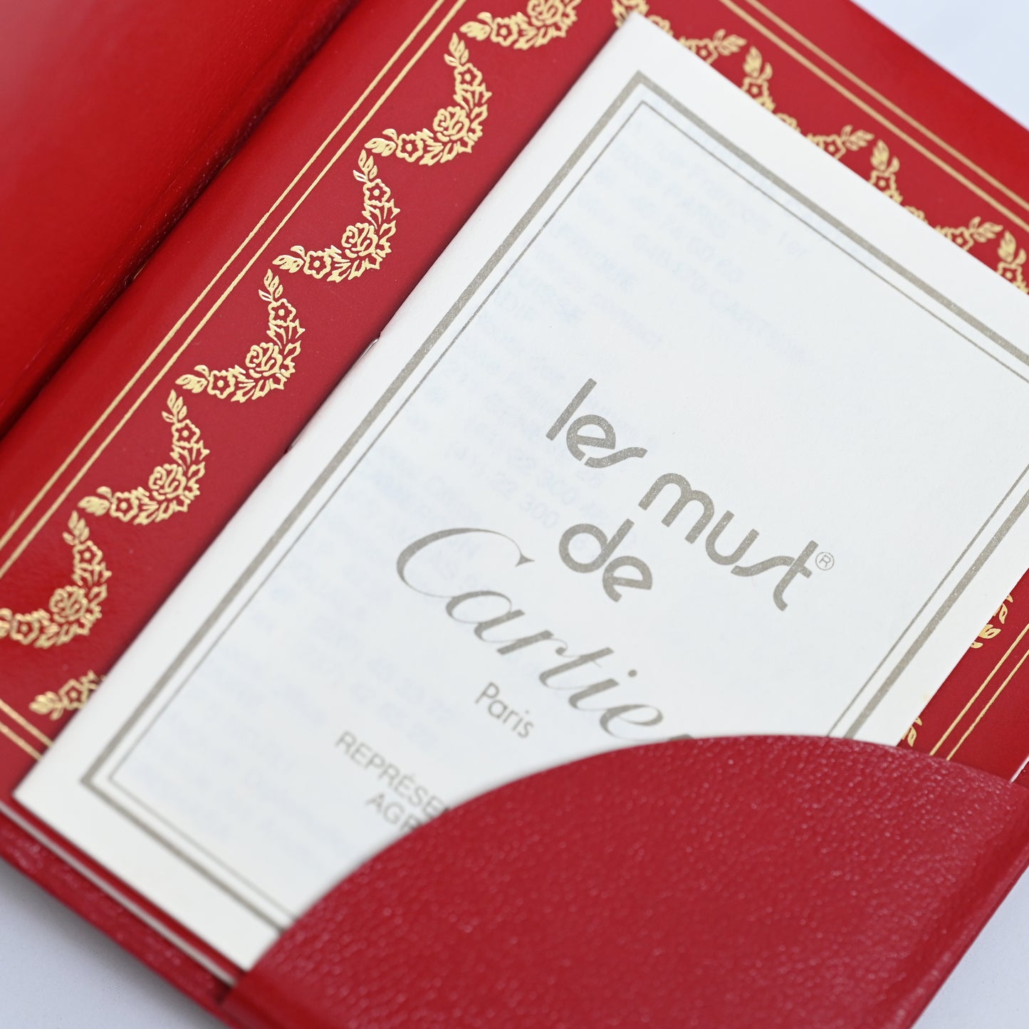 Cartier Must Tank Vermeil W1003153