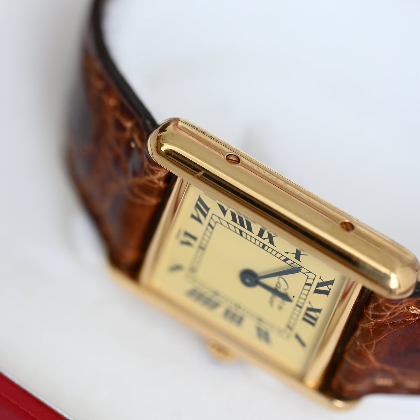 Cartier Must Tank Vermeil W1003153