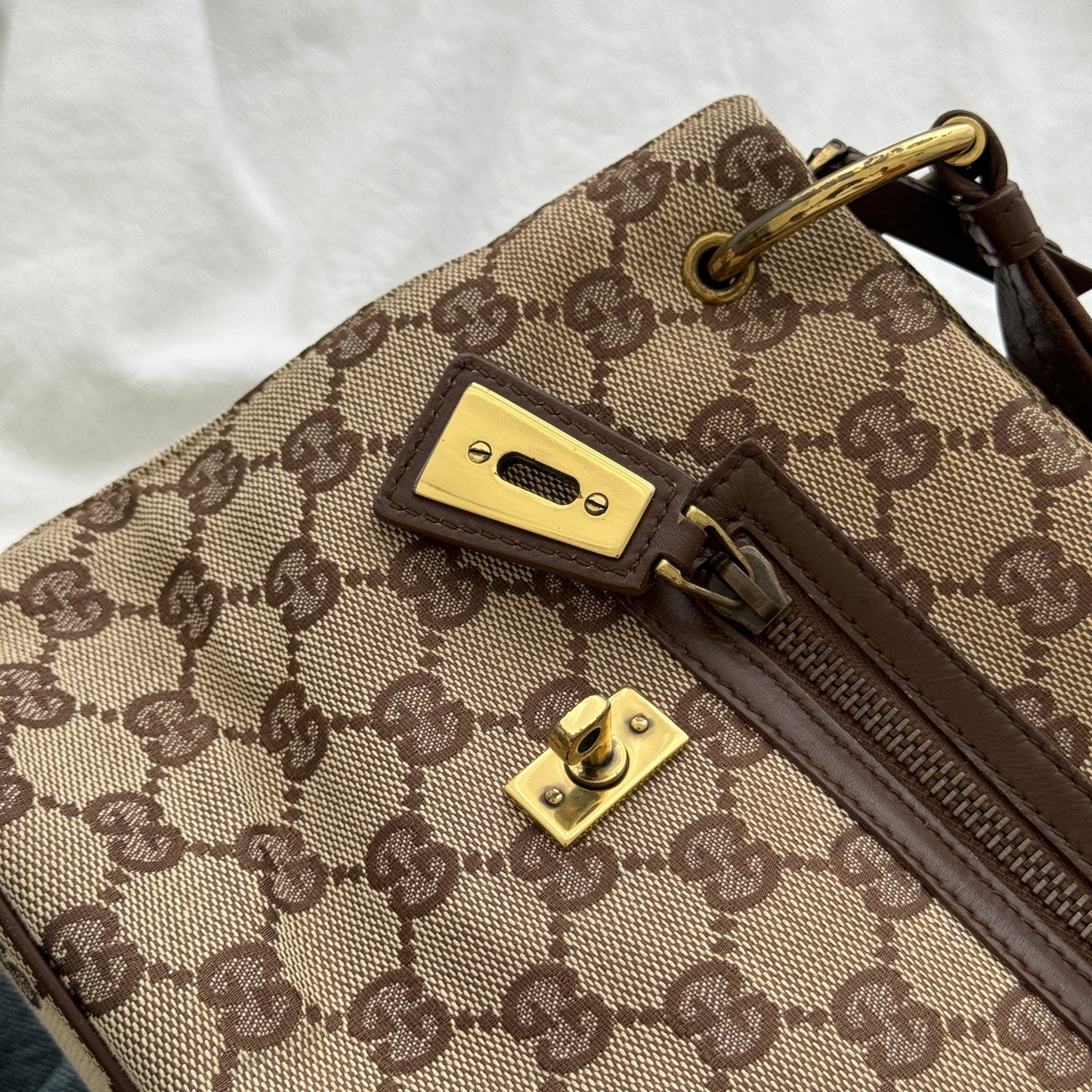 Gucci GG Canvas Monogram Shoulder Bag