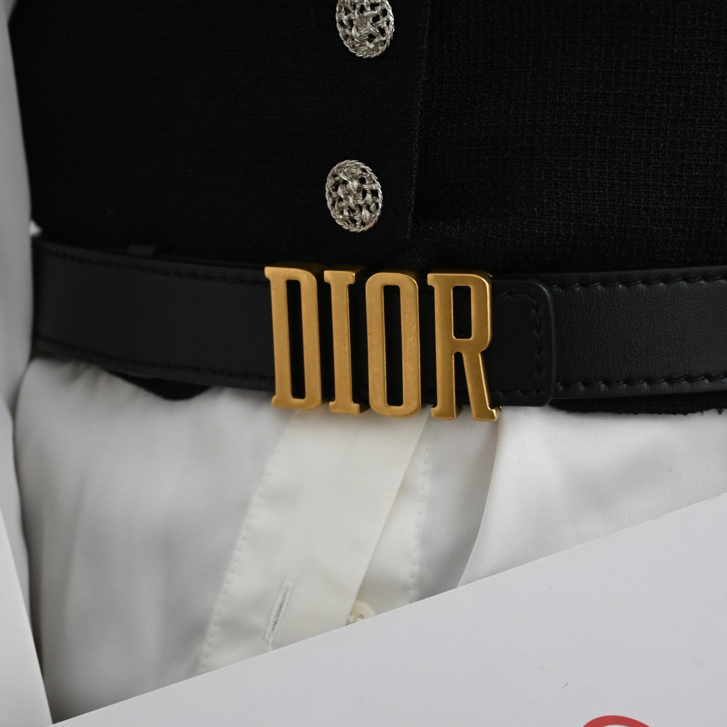 Dior D-Fence Belt 70