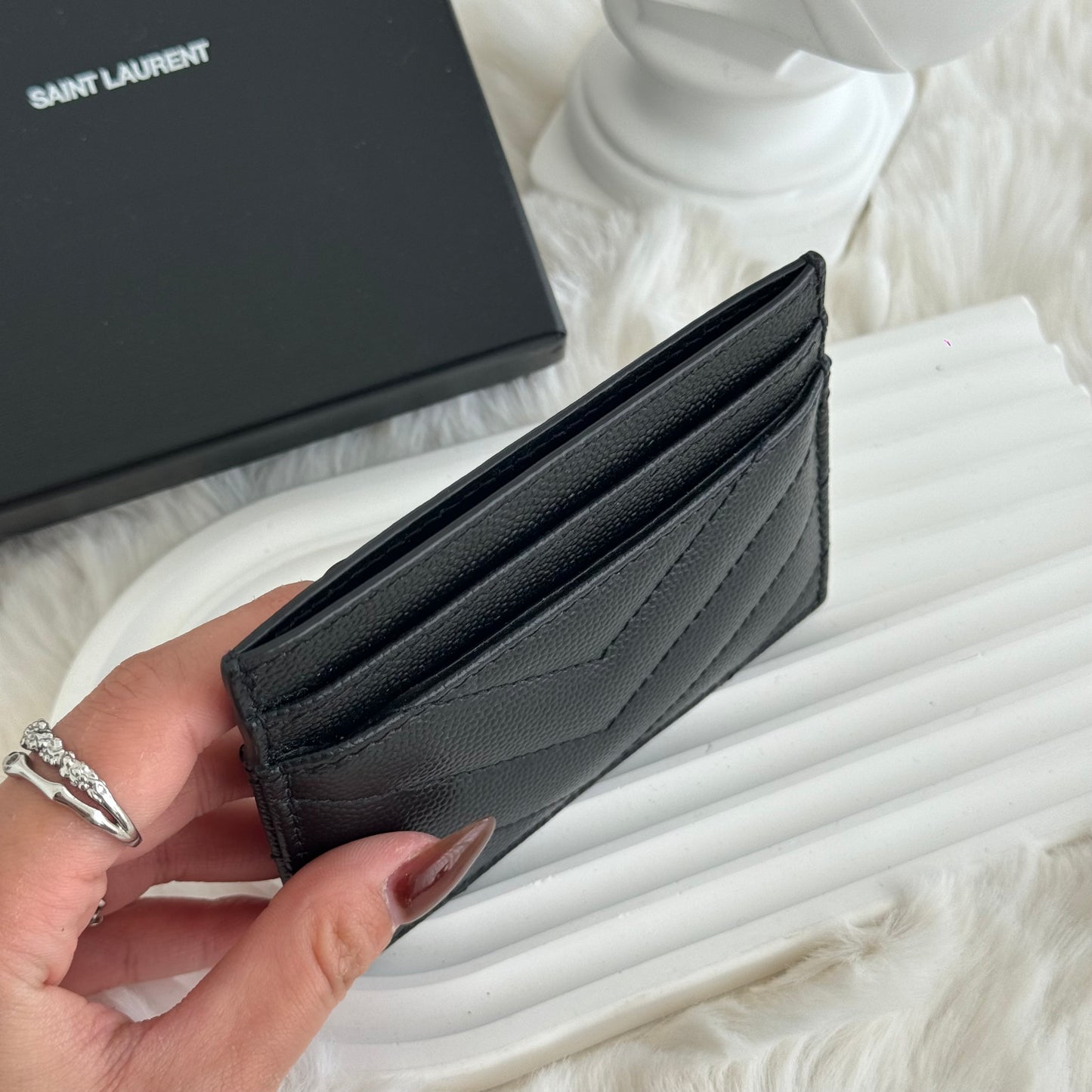 YSL Cassandre Cardholder