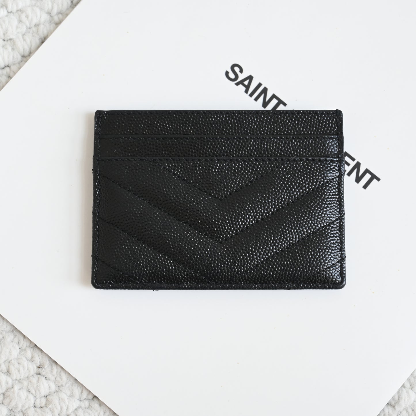 YSL Cassandre Matelasse Cardholder