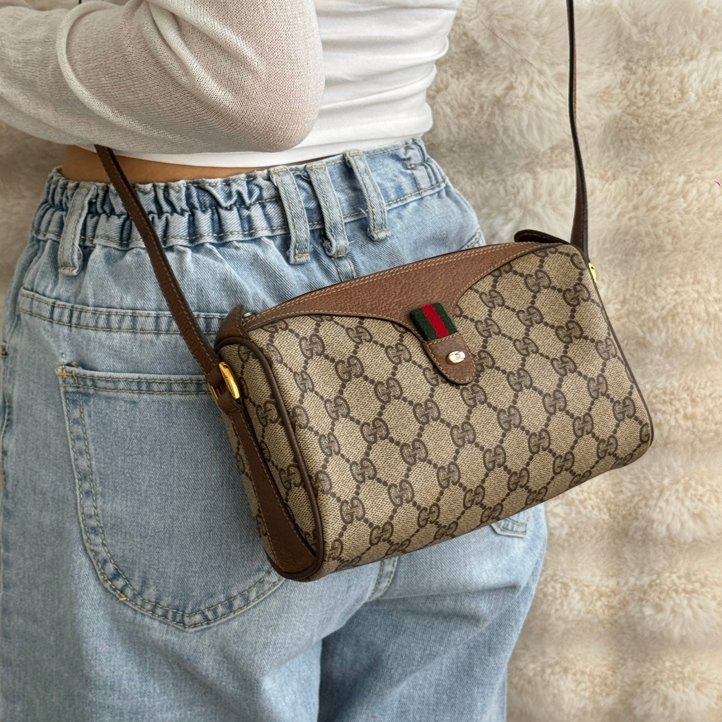 Gucci Sherry Line Crossbody Bag