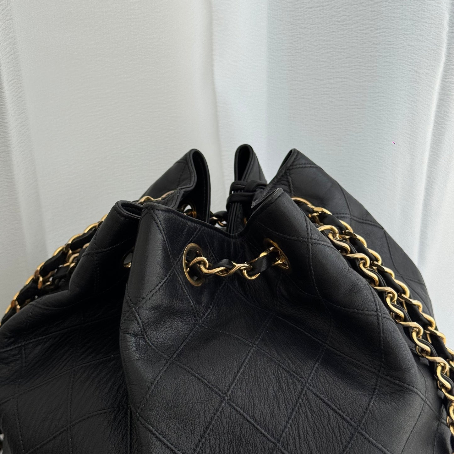 Chanel Bucket Bag Lambskin Vintage