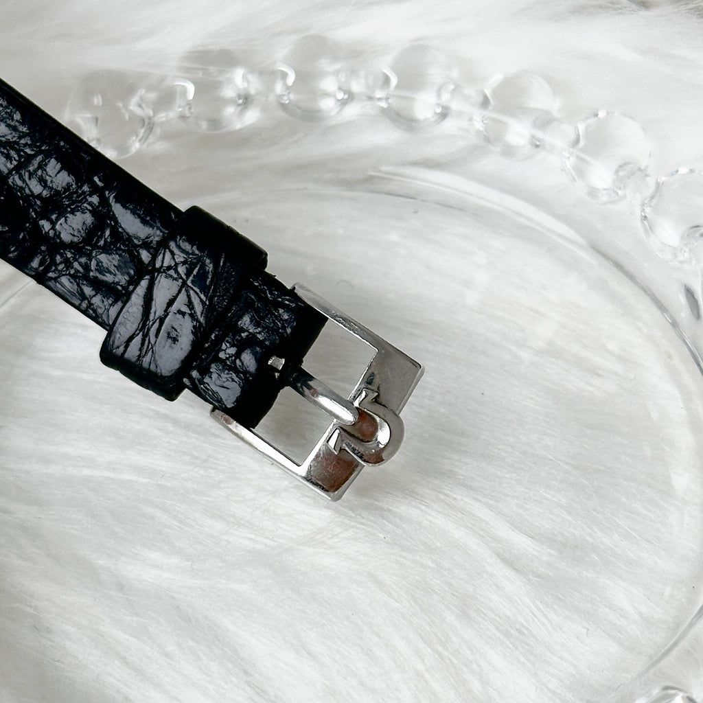 Omega Navy Dial with Silver Case - Leluxe Vintage Sdn. Bhd.