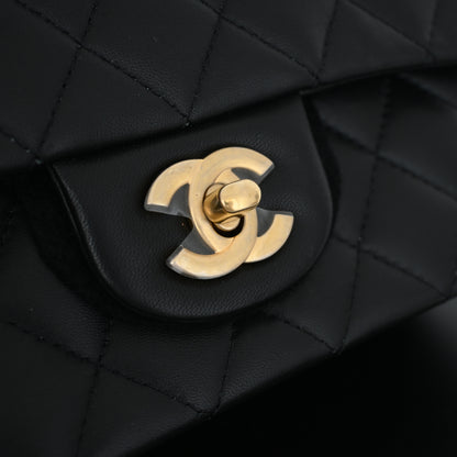 Chanel Mini Flap Top Handle Lambskin