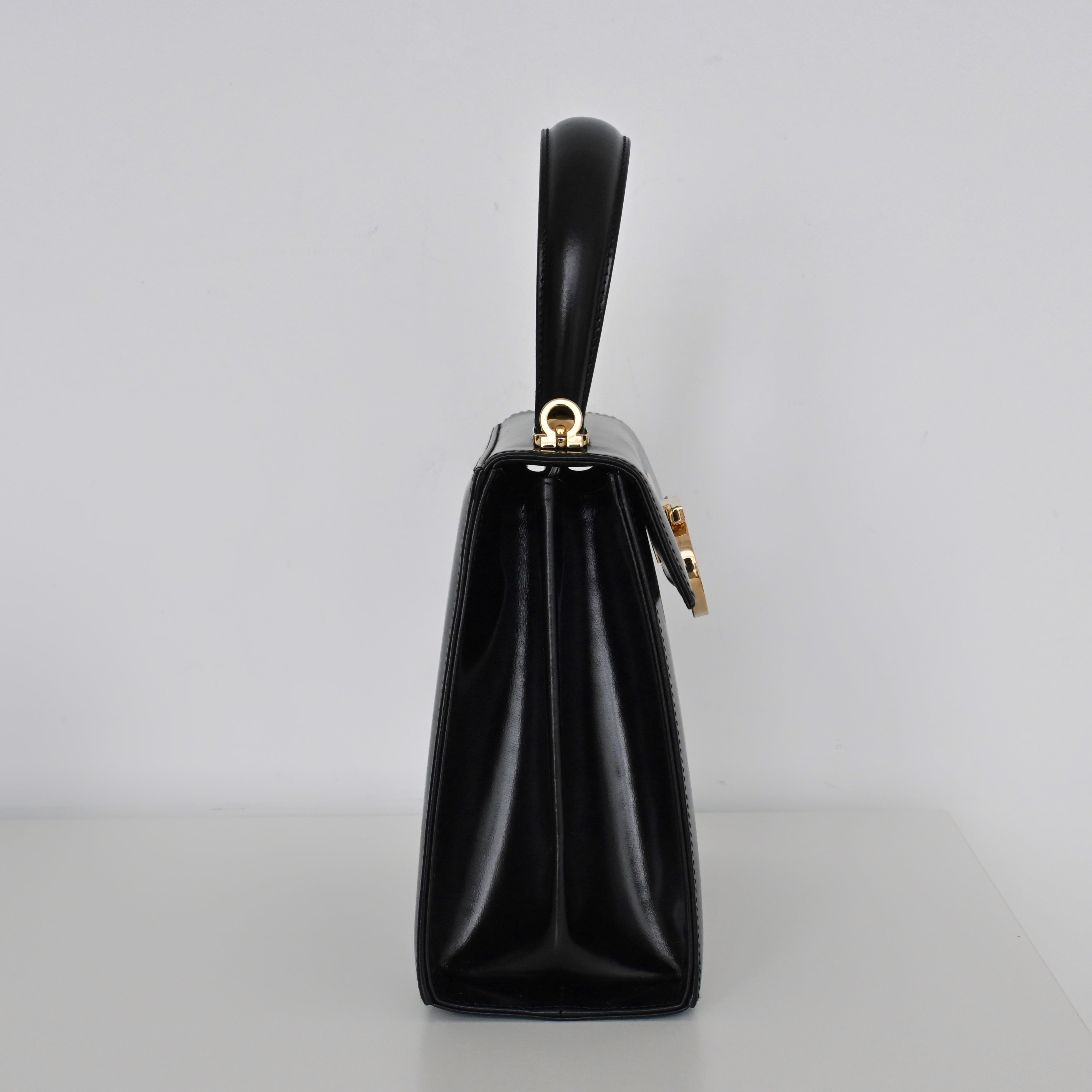 Salvatore Ferragamo Small Gancini Kelly - Leluxe Vintage Sdn. Bhd.