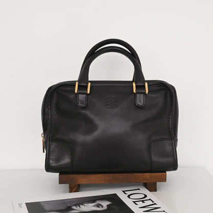 Loewe Amazona 27 Black Nappa Calfskin