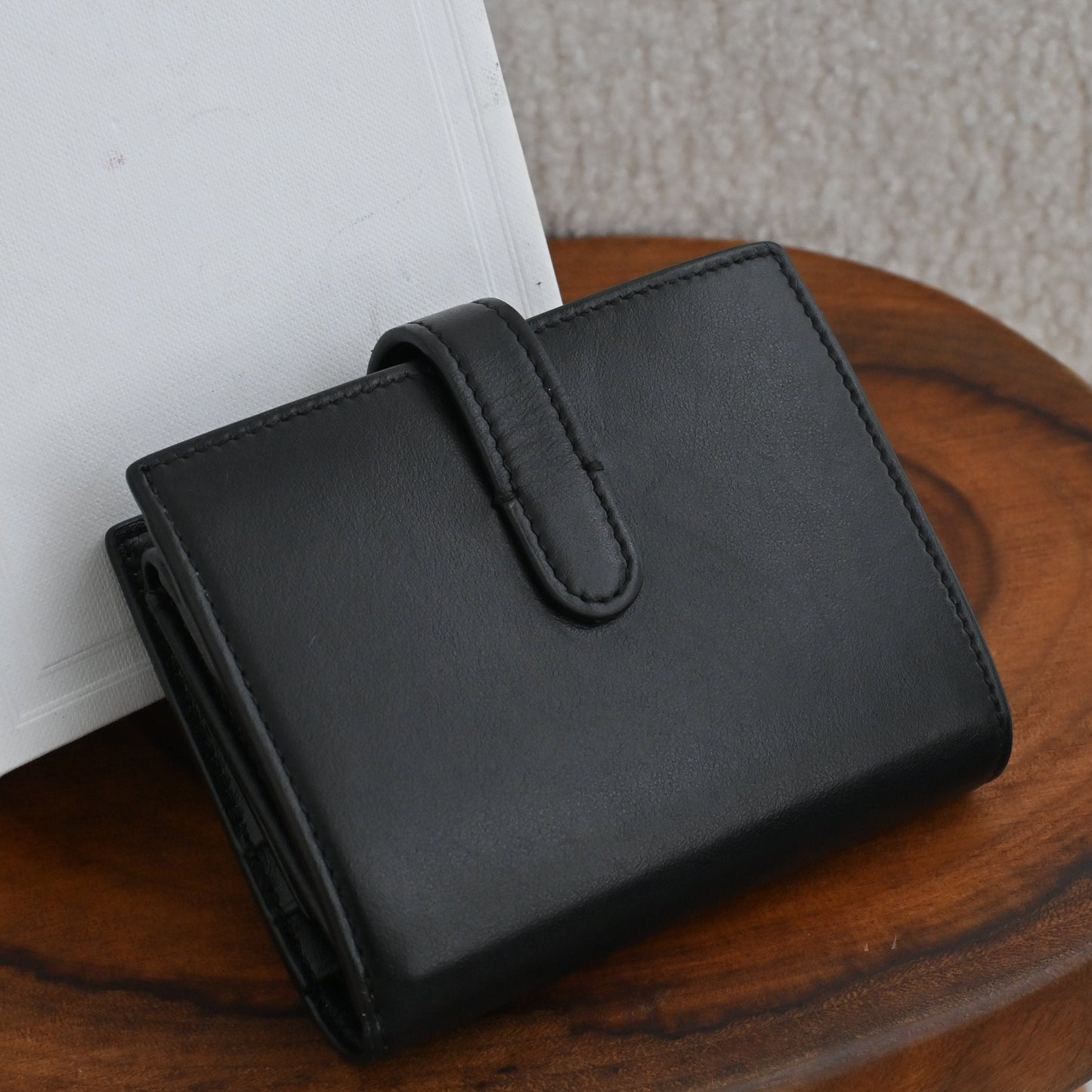 Celine Small Strap Bifold Wallet with Lock