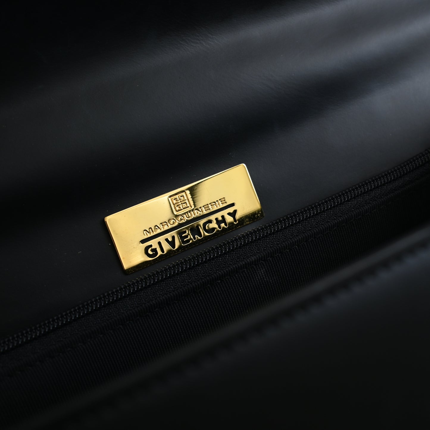 Givenchy 4G Buckle Matte Black Top Handle Kelly