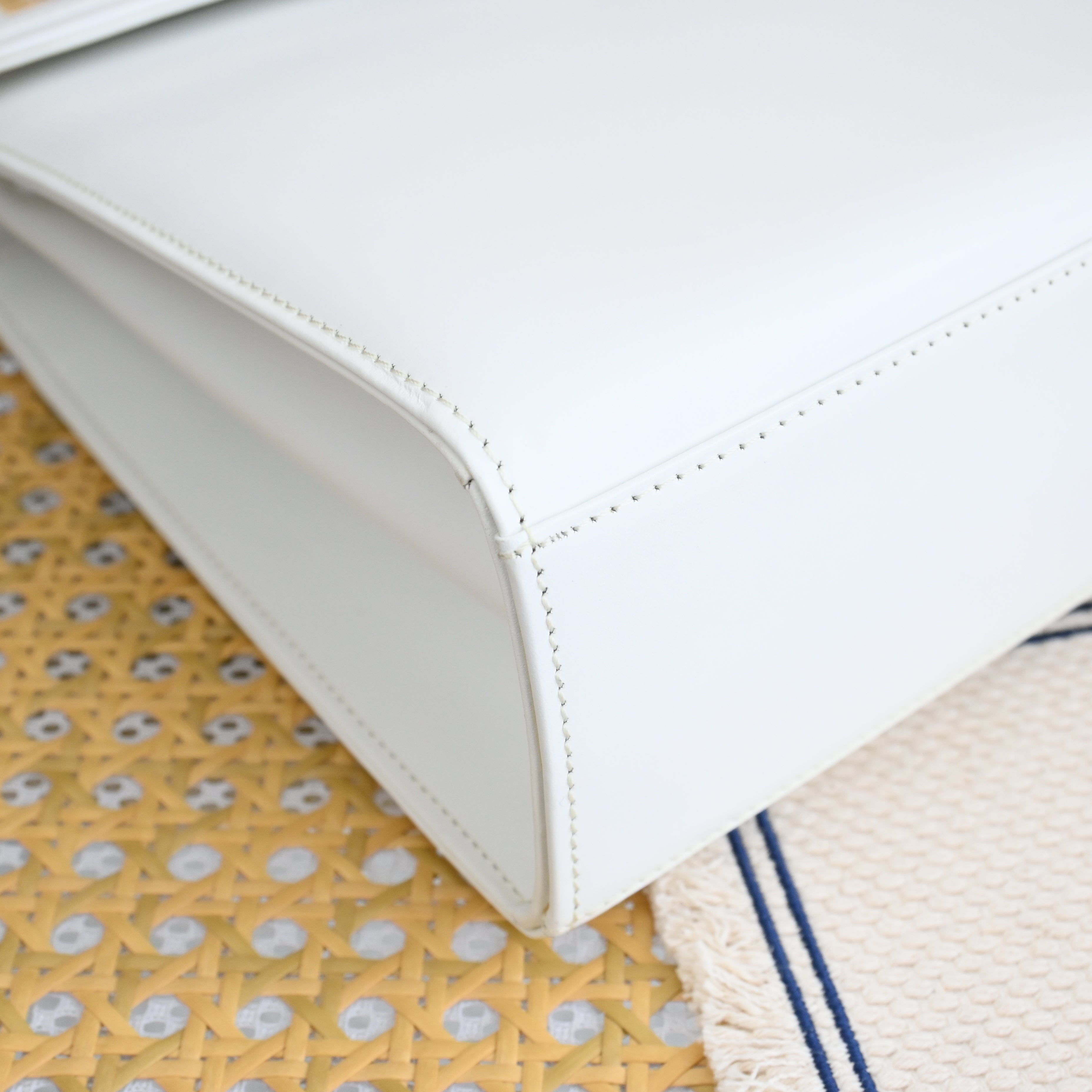 Givenchy Kelly White Calfskin