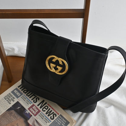 Old Gucci GG Bucket Bag