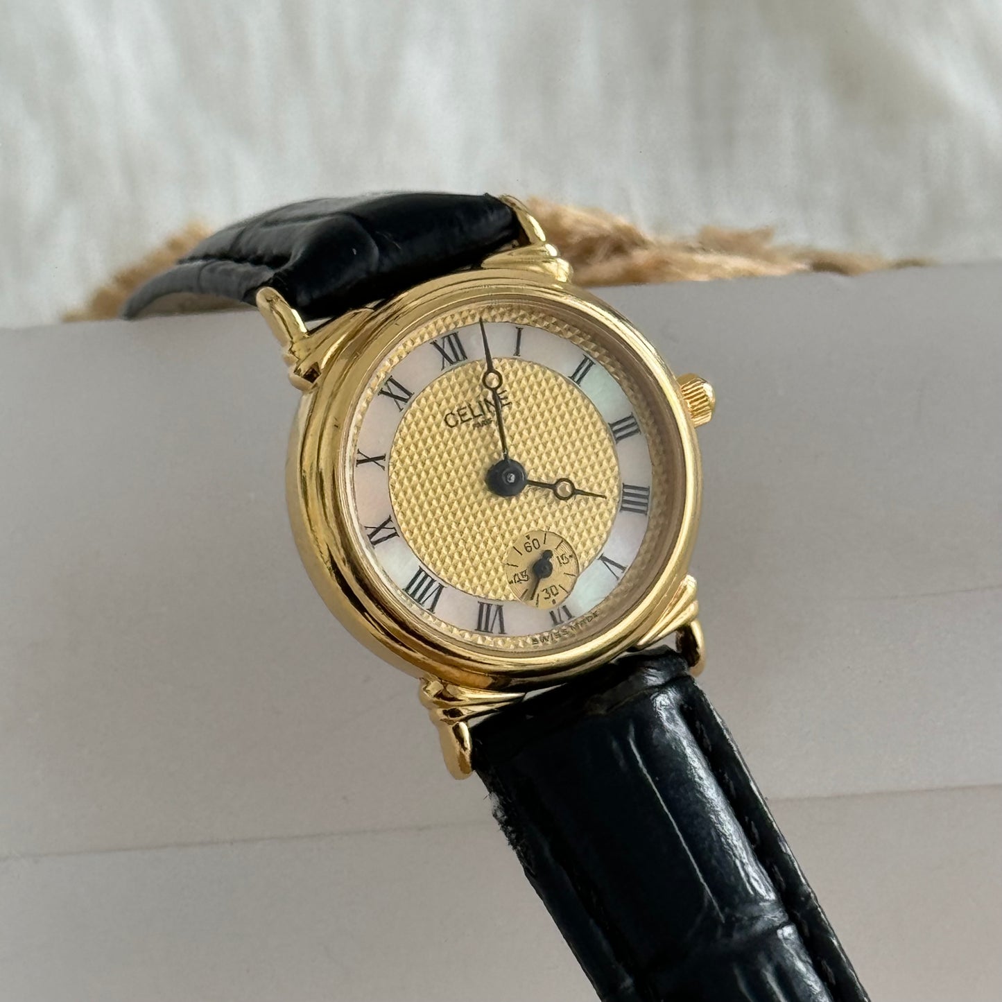 Celine Watch in MOP Vintage