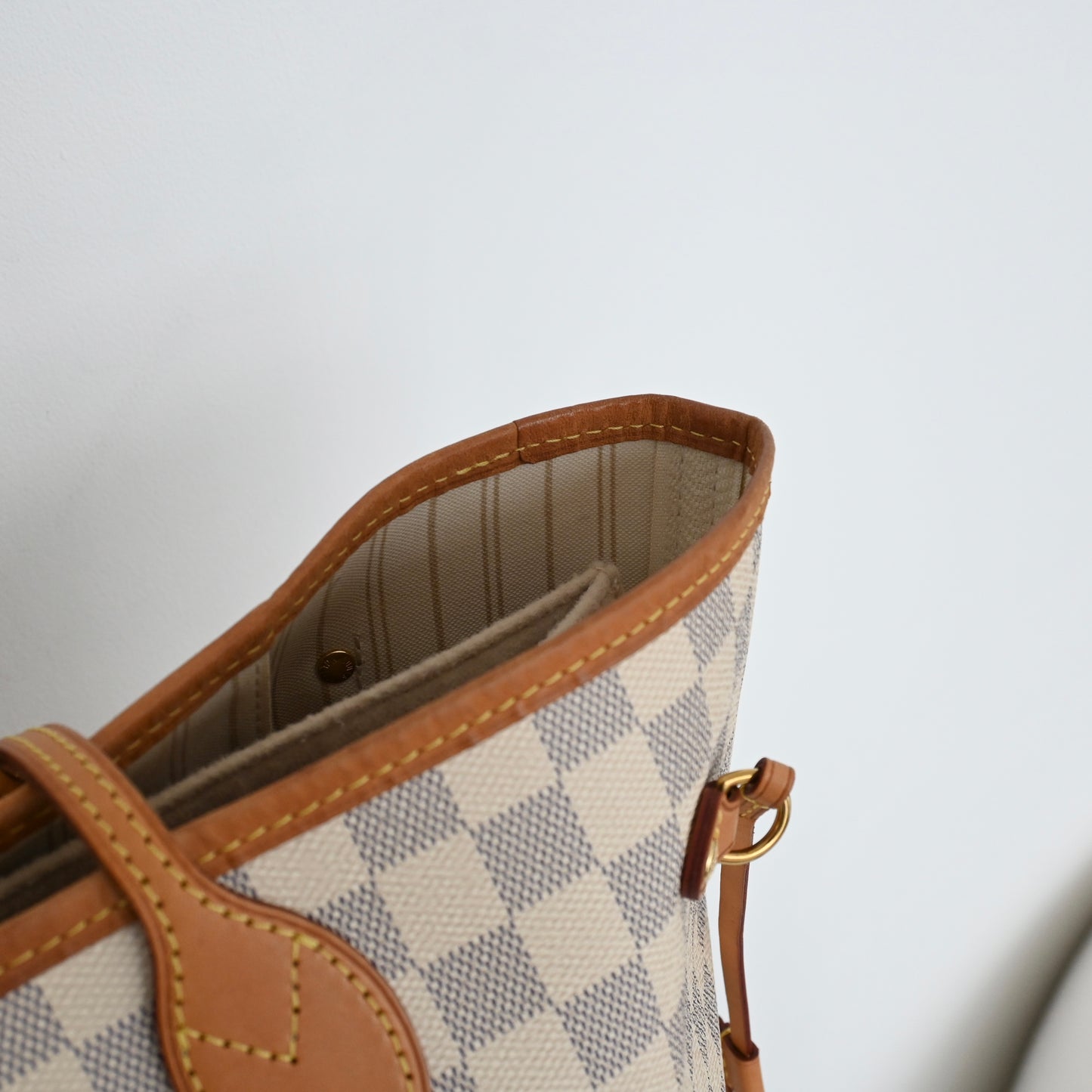 Louis Vuitton Neverfull MM Damier Azur with NFC